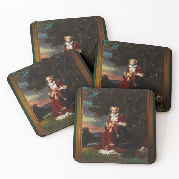 Item preview, Erik XIV and Karin Månsdotter by Erik Johan Löfgren Remastered Xzendor7 Classical Art Old Masters Reproductions designed and sold by Xzendor7 Digital Art Creations.