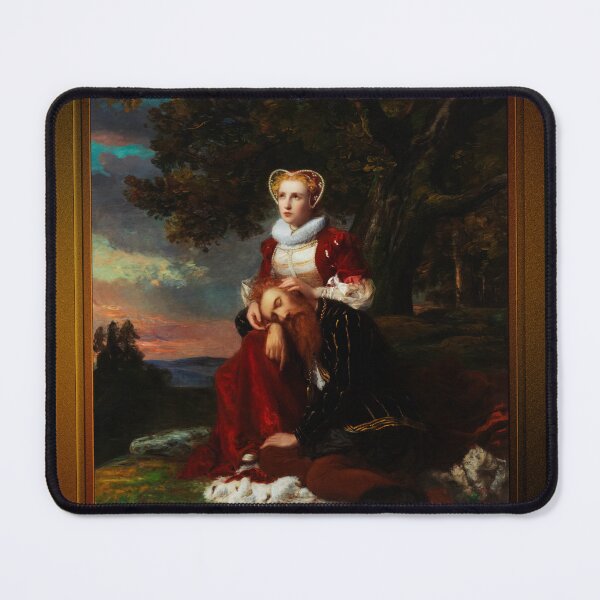 Item preview, Erik XIV and Karin Månsdotter by Erik Johan Löfgren Remastered Xzendor7 Classical Art Old Masters Reproductions designed and sold by Xzendor7 Digital Art Creations.