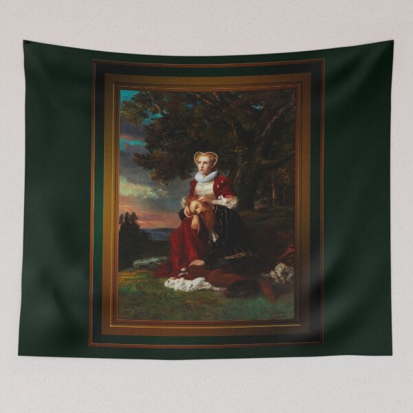 Item preview, Erik XIV and Karin Månsdotter by Erik Johan Löfgren Remastered Xzendor7 Classical Art Old Masters Reproductions designed and sold by Xzendor7 Digital Art Creations.