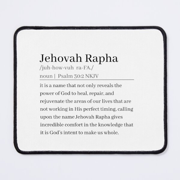 Item preview, Jehovah Rapha designed and sold by tarenaco.
