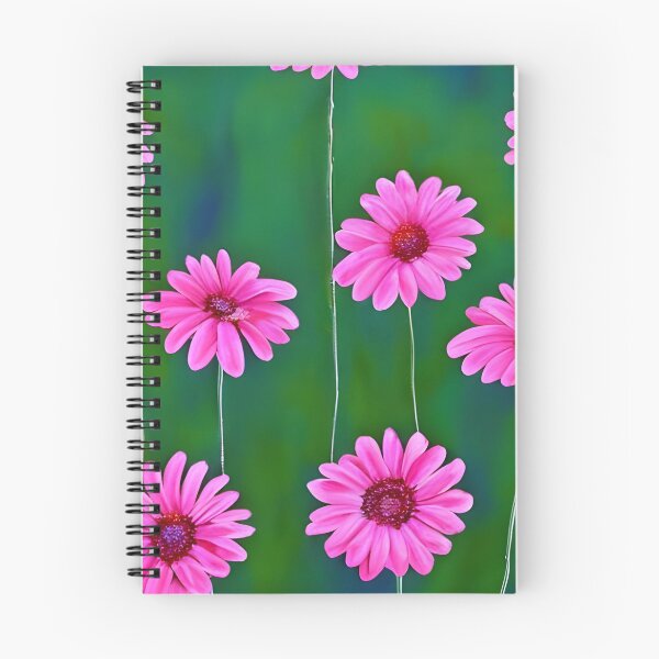 Item preview, Pink gerbera daisy pattern designed and sold by gramizzia.