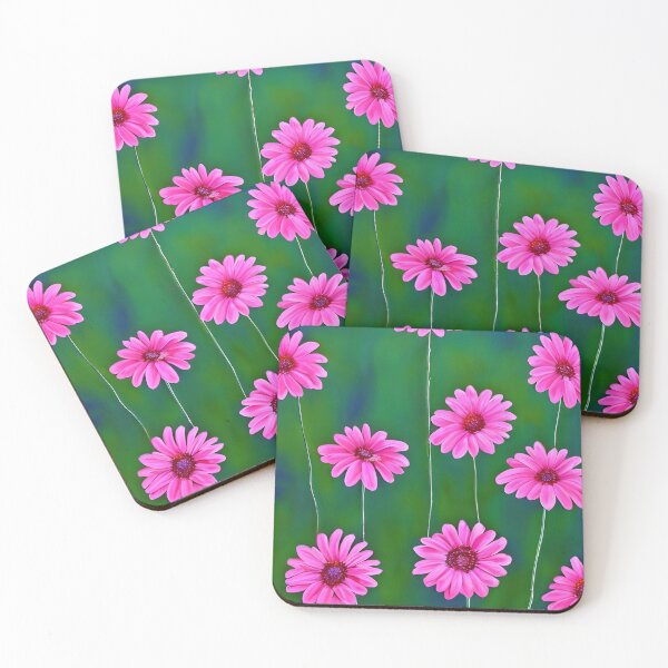 Item preview, Pink gerbera daisy pattern designed and sold by gramizzia.