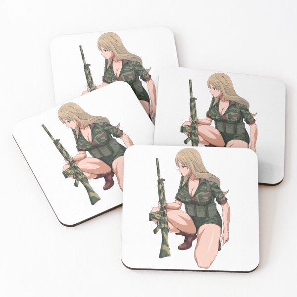 Item preview, Military Anime Girl designed and sold by kittiescuties.