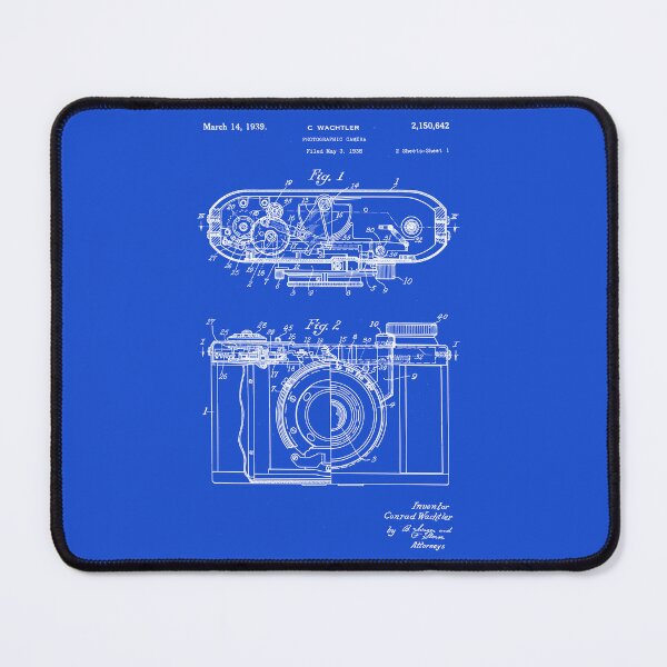 Item preview, vintage camera Patent art Drawing-vintage photographic camera Blueprint-1939 antique camera photographi patent art drawing designed and sold by ismdesigner.