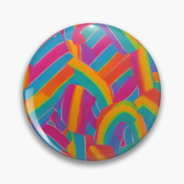 Item preview, Abstract large paintbrush stripes  designed and sold by LaszloToth.