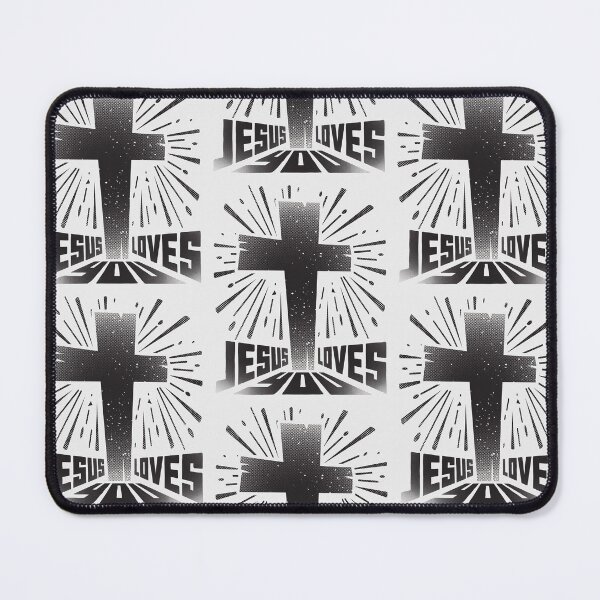 Item preview, Jesus loves you - Christian saying designed and sold by VichallanStudio.
