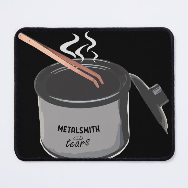 Item preview, Jewelry making pickle pot slow cooker jeweler tears funny metalsmith tools designed and sold by MetalicBabe.