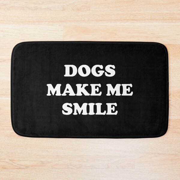 Item preview, Dogs make me smile - dog lovers gift ideas designed and sold by Inspirationmotivation.