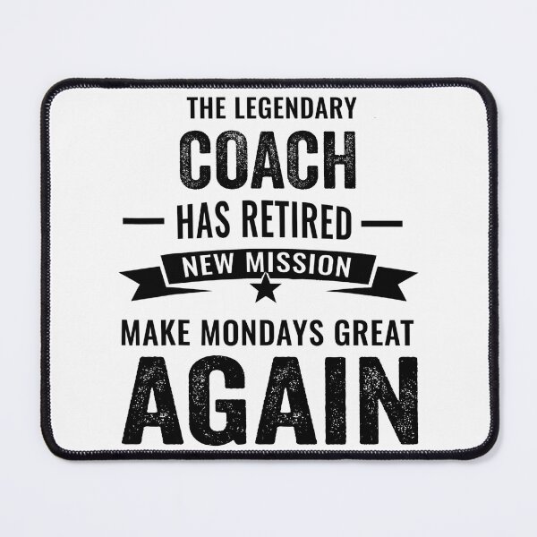 Item preview, Legendary coach Retirement, perfect coach retirement gift idea designed and sold by Dogs Geeky⭐⭐⭐⭐⭐.