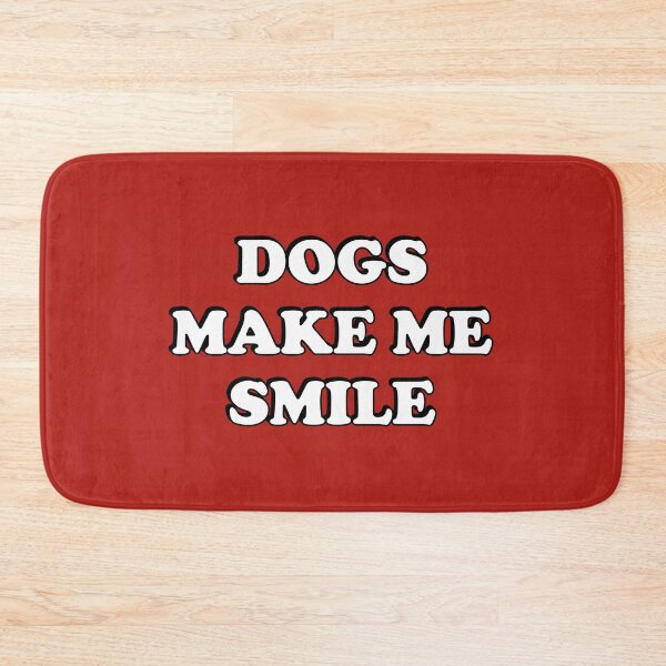 Item preview, Dogs make me smile - dog lovers gift ideas designed and sold by Inspirationmotivation.