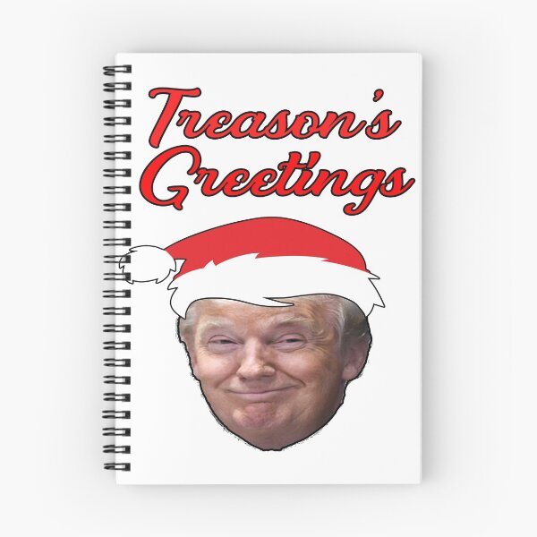 Item preview, Saludos de la traición Anti Donald Trump Rusia Navidad divertida Resistencia política designed and sold by funnytshirtemp.