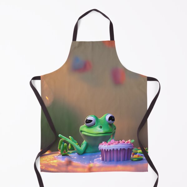 Artikelvorschau, Lily und ihr Frosch Fred entscheiden, wer den letzten Muffin bekommt! entworfen und verkauft von BabyShmoopies.