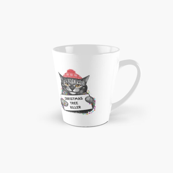 Christmas tree killer Tall Mug