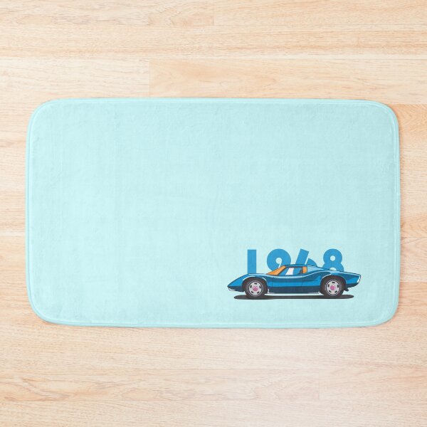 Item preview, Blue Retro Super Car designed and sold by Prangi.