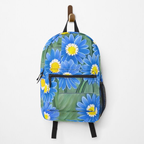 Item preview, Blue gerbera daisy pattern designed and sold by gramizzia.