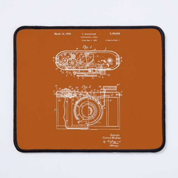 Item preview, vintage camera Patent art Drawing-vintage photographic camera Blueprint-1939 antique camera photographi patent art drawing designed and sold by ismdesigner.