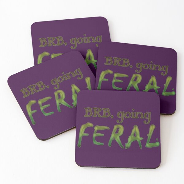 Item preview, BRB, Going FERAL designed and sold by Geeky Goblin Workshop.