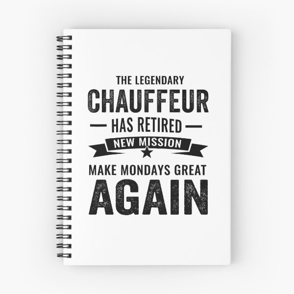 Item preview, Legendary chauffeur Retirement, perfect chauffeur retirement gift idea designed and sold by Dogs Geeky⭐⭐⭐⭐⭐.