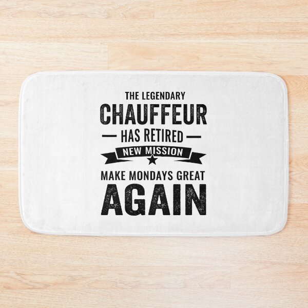 Item preview, Legendary chauffeur Retirement, perfect chauffeur retirement gift idea designed and sold by Dogs Geeky⭐⭐⭐⭐⭐.