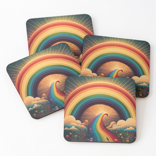 Item preview, Positive aesthetic rainbow radiates from another dimension designed and sold by Neal001.