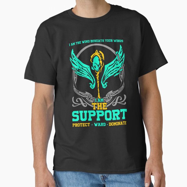 Item preview, MOBA - I AM THE SUPPORT T-SHIRT designed and sold by MizukamiDesigns.