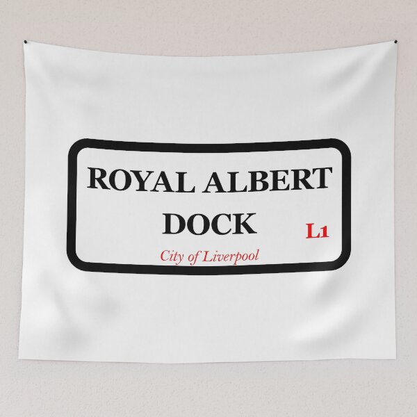 Item preview, Liverpool Street Sign - Royal Albert Dock designed and sold by Paul Madden.