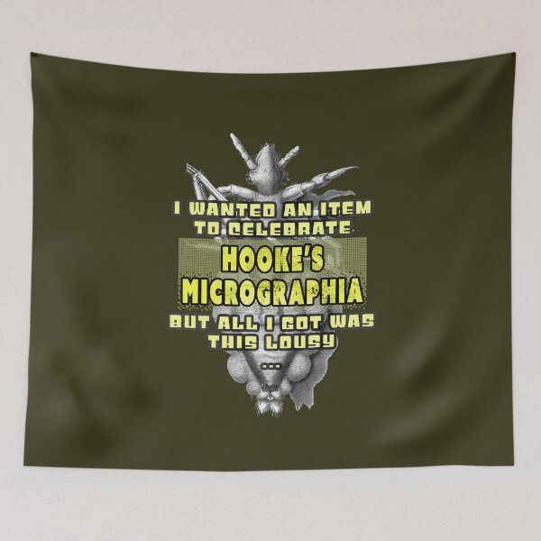 Item preview, Celebrating Robert Hooke's Micrographia designed and sold by Fanarchist.