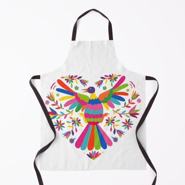 Item preview, Mexican otomi heart with bird designed and sold by Terevela.