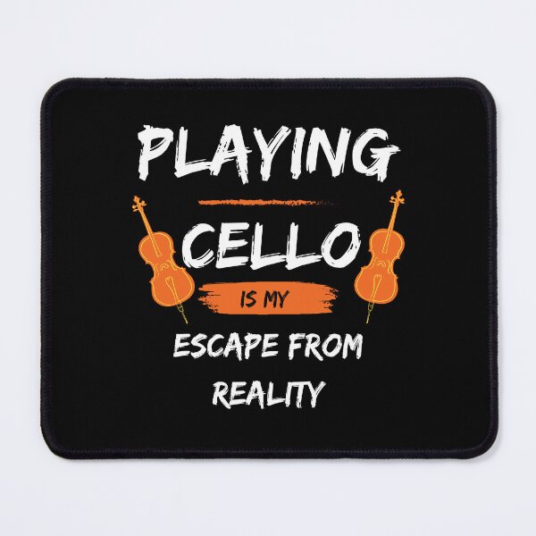 Item preview, Escape reality - playing cello designed and sold by piesdesignart.