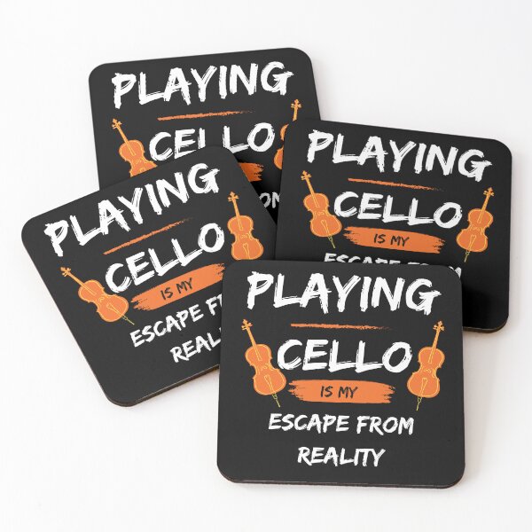 Item preview, Escape reality - playing cello designed and sold by piesdesignart.