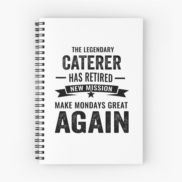 Item preview, caterer perfect retirement gift idea, Retired caterer Funny Saying designed and sold by Dogs Geeky⭐⭐⭐⭐⭐.