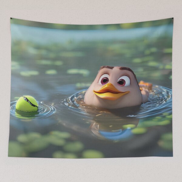 Item preview, Daisy the friendly duck. designed and sold by BabyShmoopies.
