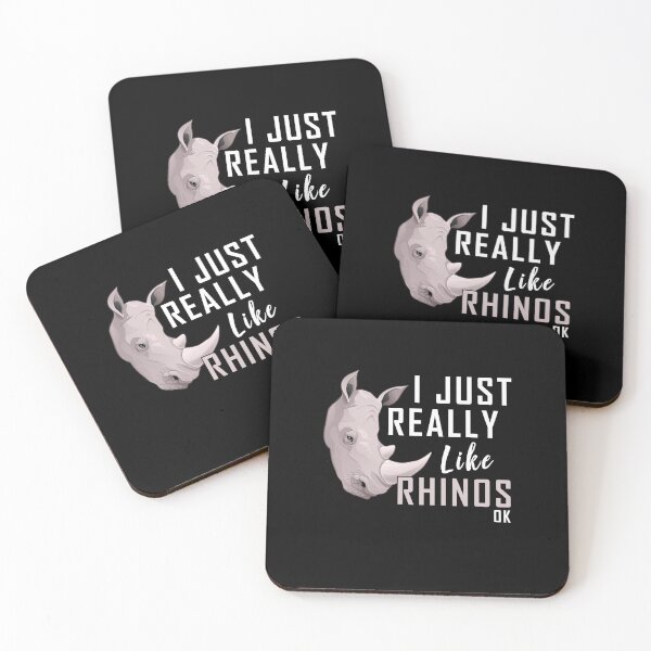Item preview, I Just Really Like Rhinos, ok designed and sold by yssnyd.
