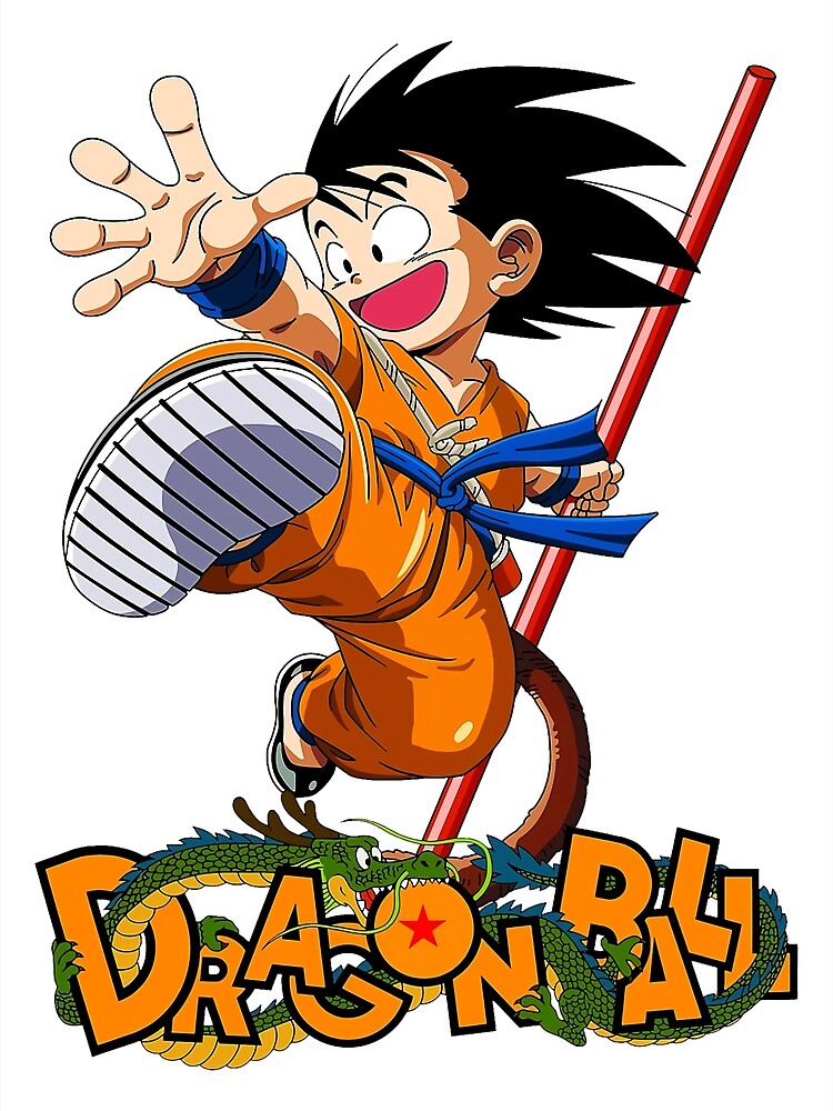 DragonBall - Kid Goku and Flying Nimbus Premium Matte Vertical Poster sold  by Doris Zhang, SKU 41119993