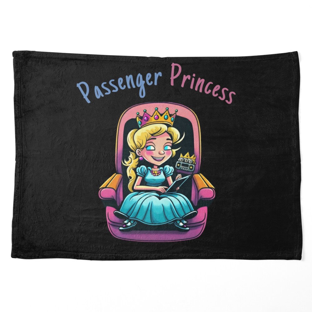 Passenger Princess funny gift Sticker for Sale by Cr4ftyCreations