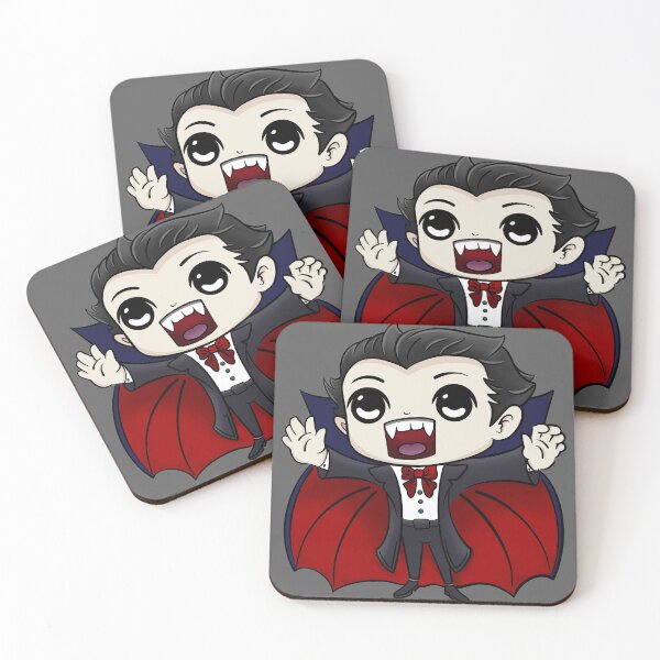 Item preview, World's cutest Count Dracula vampire, kawaii designed and sold by thegoodwordsco.
