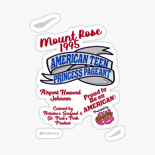 Item preview, American Teen Princess Pageant Flyer designed and sold by RooBooCo.