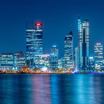 Artwork thumbnail, Perth City at Night by paulmp