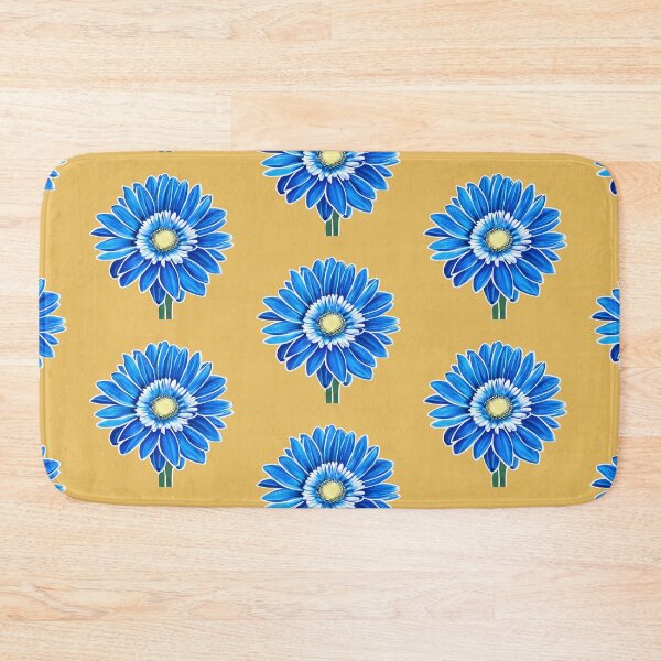 Item preview, Blue gerbera daisy designed and sold by gramizzia.