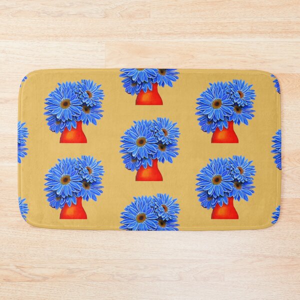 Item preview, Blue gerbera daisy designed and sold by gramizzia.