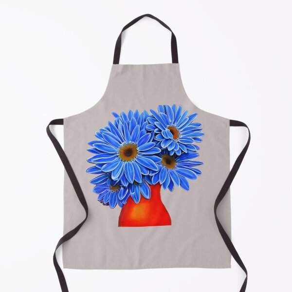 Item preview, Blue gerbera daisy designed and sold by gramizzia.