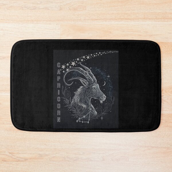 Item preview, Capricorn The Goat - Astrological Sun Sign designed and sold by ColorfulMystic.