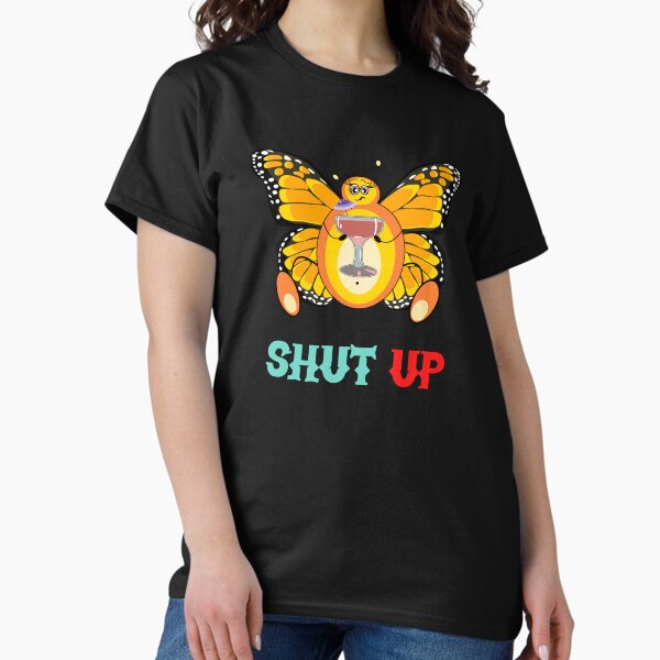 Item preview, shut up pretty butterfly funny sarcastic attitude Essential  designed and sold by Print-Corner.