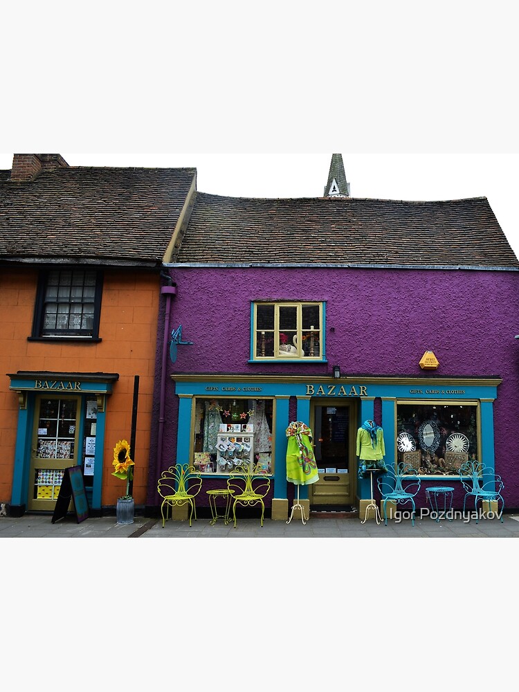 "A Shop Window in Sudbury, Suffolk, UK" Poster for Sale by