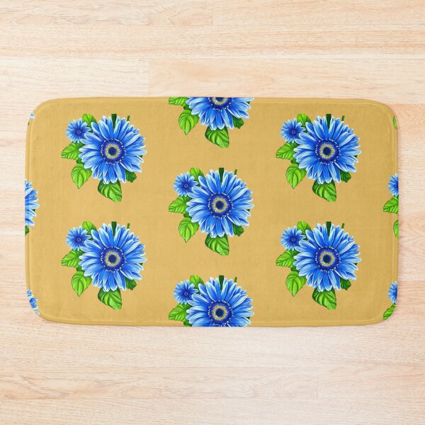 Item preview, Blue gerbera daisy designed and sold by gramizzia.