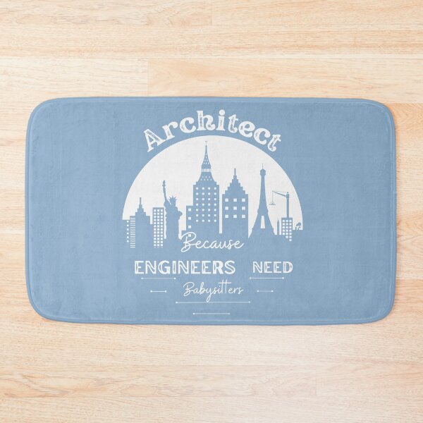 Item preview, Architect Because Engineers Need Babysitters  (blue) designed and sold by Novelty-Shirts.