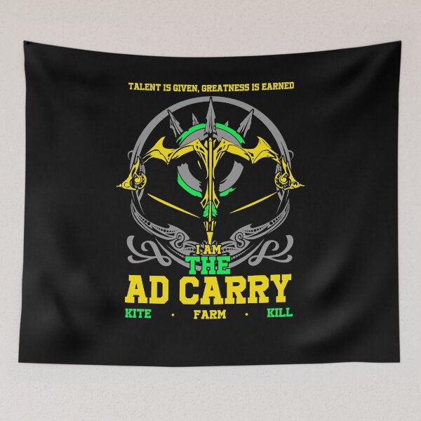 Item preview, MOBA - AD CARRY T-SHIRT designed and sold by MizukamiDesigns.