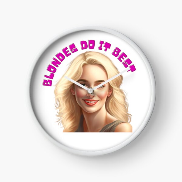 Item preview, Blondes do it best | Blonde Hair designed and sold by Krzywho.