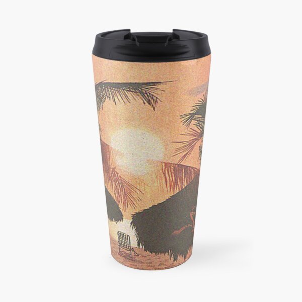 Sunset Solitude Travel Coffee Mug