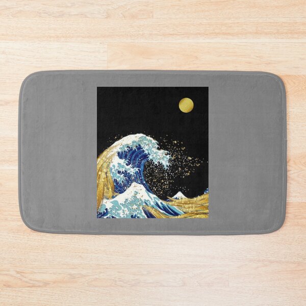 Item preview, Abstract Metallic Gold Wave designed and sold by RagWeasel.